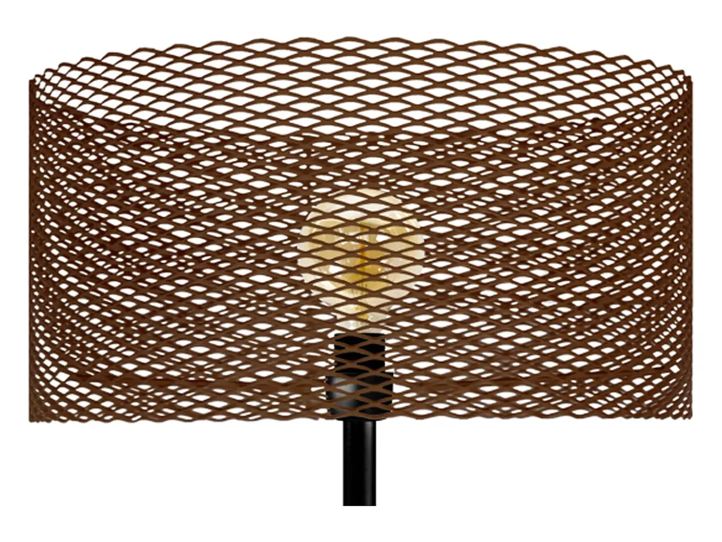Lámpara de Pie TOSEL ,metal,natural, A 160xD45xP45cm