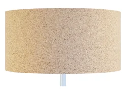 Lámpara de Pie TOSEL ,metal,Blanco ,A160xD 40xP40cm