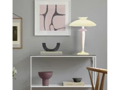 Lámpara de Salón TOSEL ,metal,madera,beige,A61xD35xP35cm
