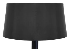 Lámpara de Salón TOSEL ,vidrio,Negro ,A66xD45xP45cm