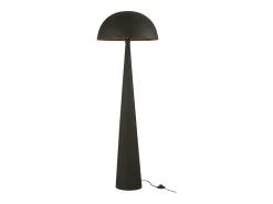 Lámpara de seta de metal negro 51x51x148 cm