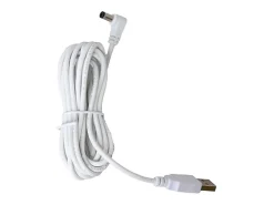 Lámpara de sobremesa Biana Lumit LED RGB con USB blanco Ø16x30 cm