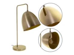 Lámpara de sobremesa Inoi Lumit 28W bronce Ø20x57 cm
