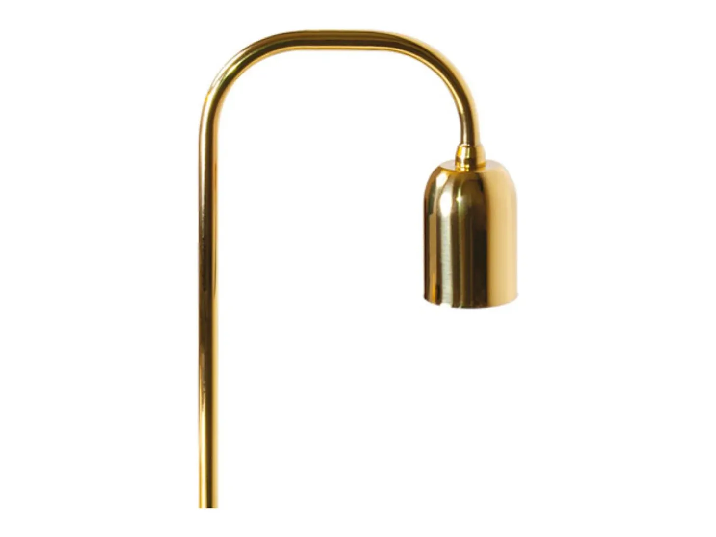 Lámpara de sobremesa Space Lumit 60W latón latonado 36x12x20 cm