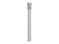 Lámpara de suelo de exterior acero inoxidable plateado 110 cm ES238432