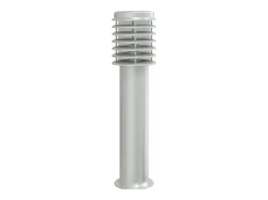 Lámpara de suelo de exterior con enchufe acero inoxidable 60 cm ES887896