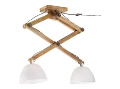 Lámpara de techo blanca 25 W E27 29x18x85 cm ES156366