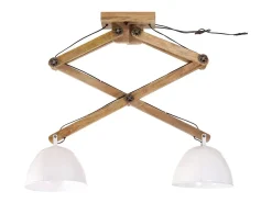 Lámpara de techo blanca 25 W E27 29x18x85 cm ES156366