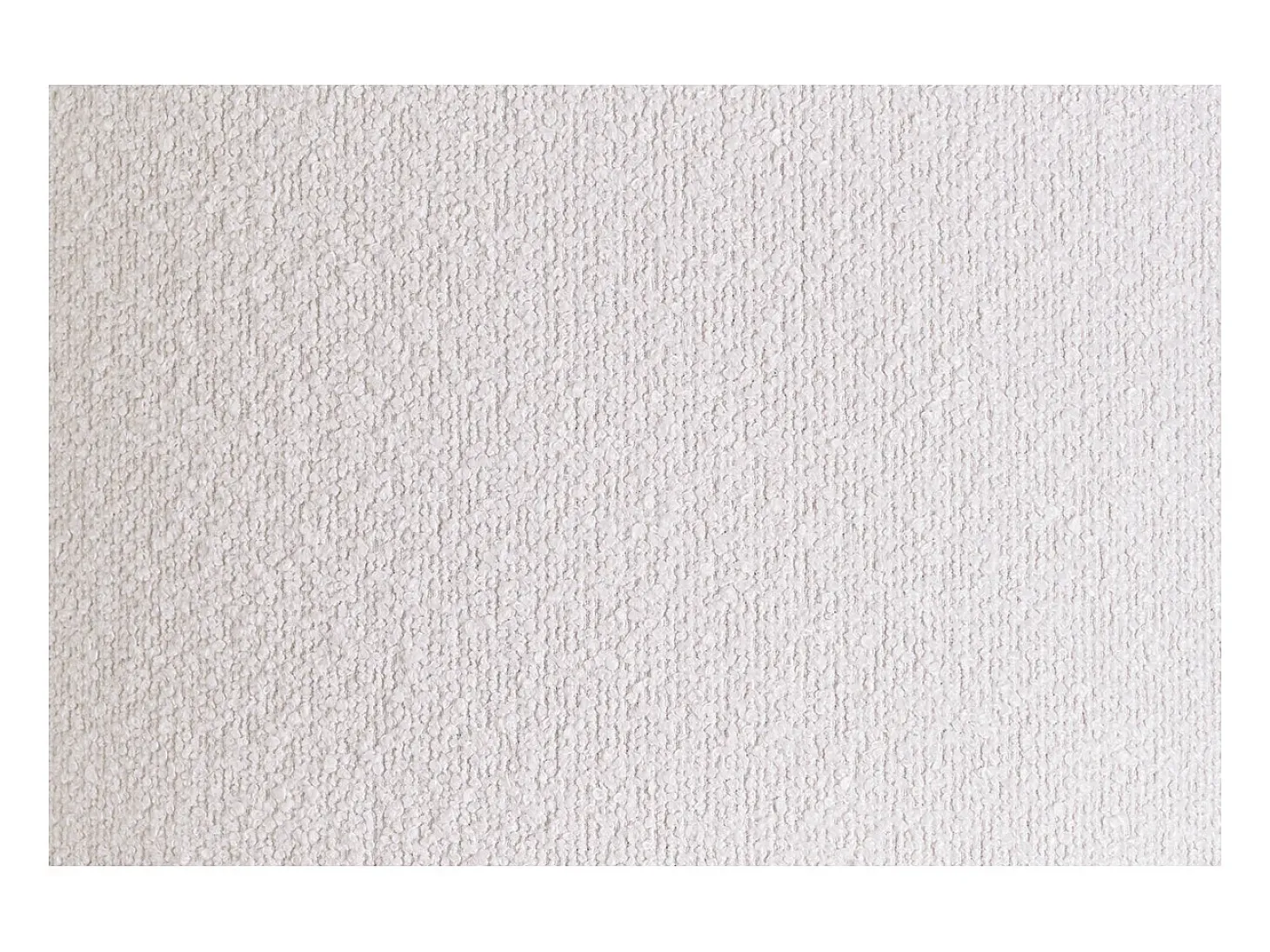 Lámpara de techo cilíndrica de borreguillo blanco y rafia natural 50 cm TRAVES
