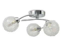 Lámpara de techo con 3 bombillas LED G9 120 W ES789046