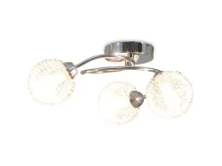 Lámpara de techo con 3 bombillas LED G9 120 W ES789046