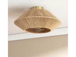 Lámpara de Techo Cuerda Natural Big Muitu Moksha Natural