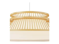 Lámpara de techo de bambú natural 46 cm - Maupiti