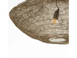 Lámpara de techo de metal dorado D61 cm - Ramo