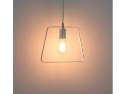 Lámpara de techo de Metal Blanco 24 x 28- Minimal