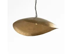 Lámpara de techo de metal dorado D72 cm - Elora