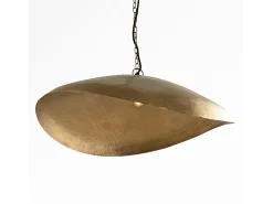 Lámpara de techo de metal dorado D72 cm - Elora
