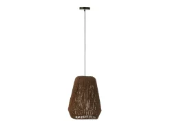 Lámpara de techo de metal negro 30*30*38 cm