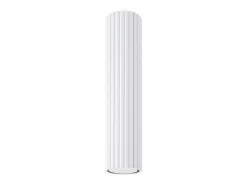 Lámpara de techo Gloow minimalista de aluminio - 1 fuentes luminosas 3000K - L.6,5 x A.30 cm - blanco