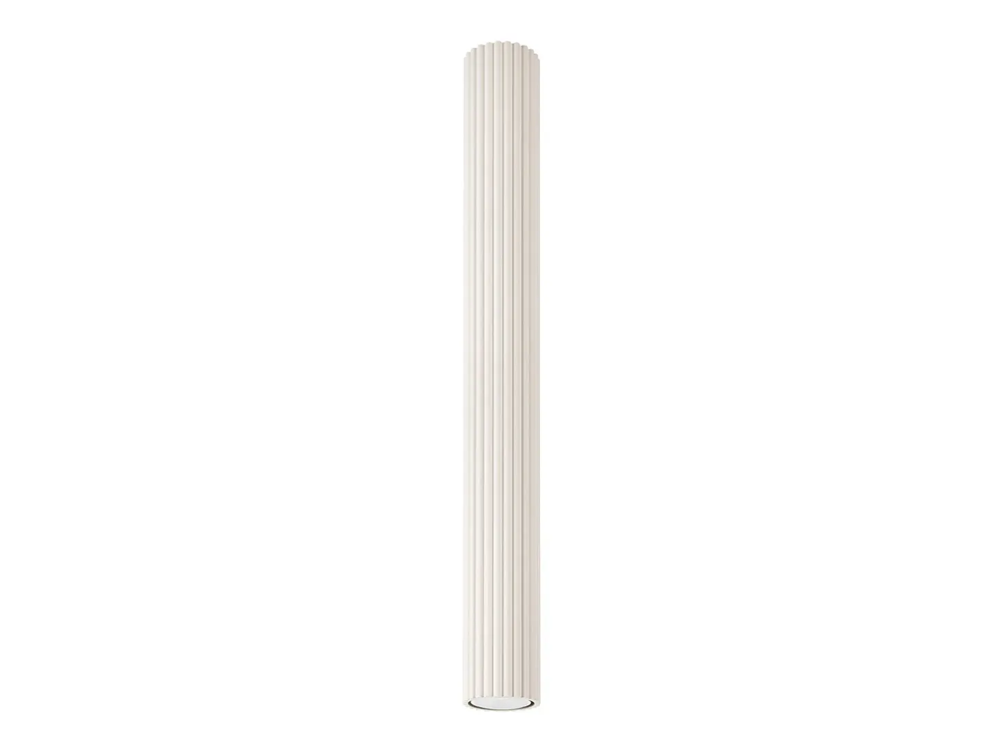 Lámpara de techo Gloow minimalista de aluminio - 1 fuentes luminosas 4000K - L.6,5 x A.60 cm - beige
