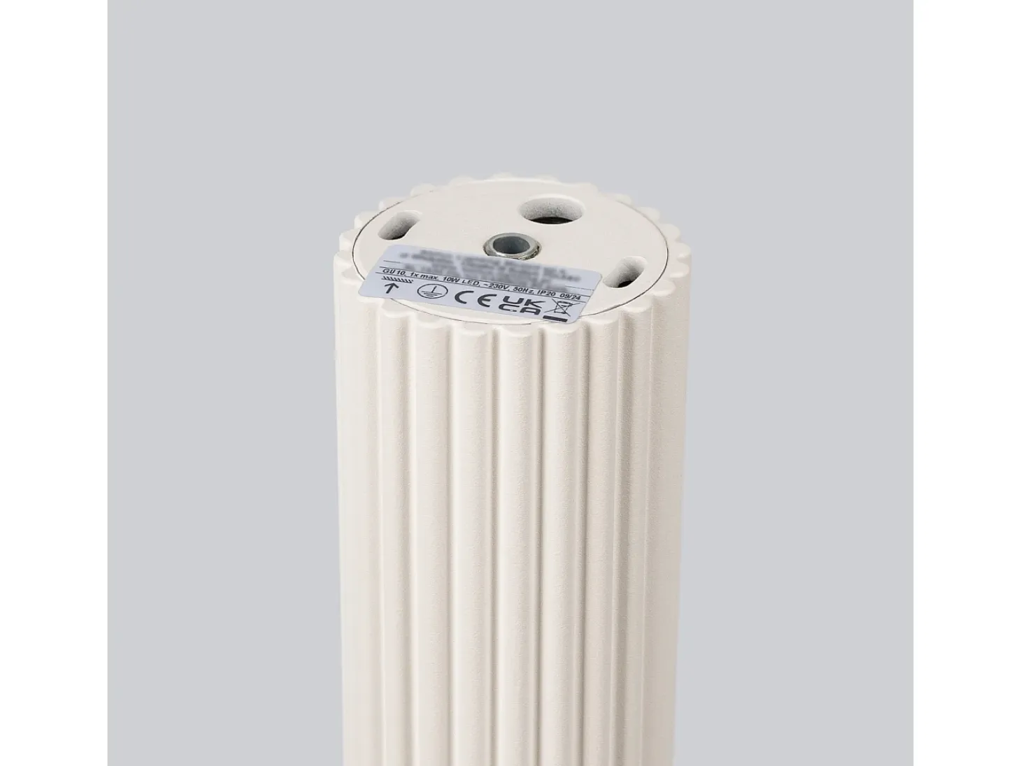 Lámpara de techo Gloow minimalista de aluminio - 1 fuentes luminosas 4000K - L.6,5 x A.60 cm - beige