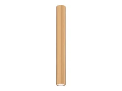 Lámpara de techo Gloow minimalista de aluminio - 1 fuentes luminosas 4000K - L.6,5 x A.60 cm - dorado