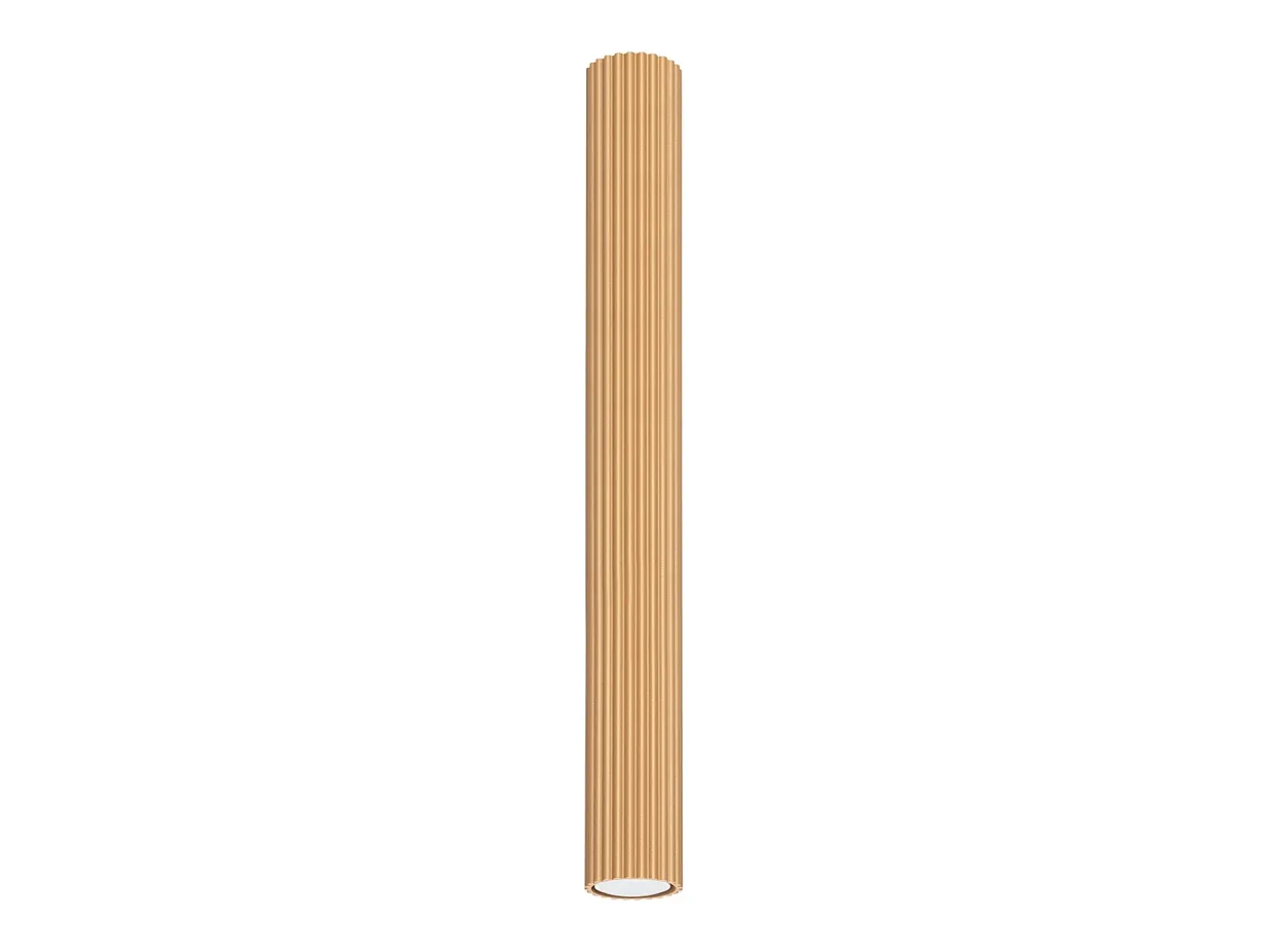 Lámpara de techo Gloow minimalista de aluminio - 1 fuentes luminosas 4000K - L.6,5 x A.60 cm - dorado