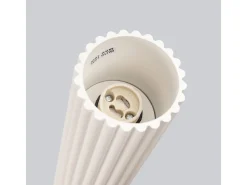 Lámpara de techo Gloow minimalista de aluminio - 1 fuentes luminosas 3000K - L.6,5 x A.40 cm - beige