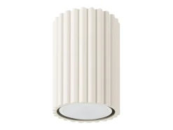 Lámpara de techo Gloow minimalista de aluminio - 1 fuentes luminosas 4000K - L.6,5 x A.10 cm - beige
