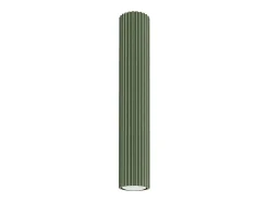 Lámpara de techo Gloow minimalista de aluminio - 1 fuentes luminosas 4000K - L.6,5 x A.40 cm - verde oliva