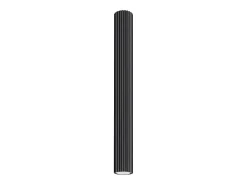 Lámpara de techo Gloow minimalista de aluminio - 1 fuentes luminosas 4000K - L.6,5 x A.60 cm - negro