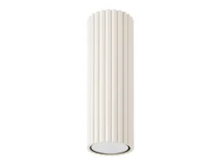 Lámpara de techo Gloow minimalista de aluminio - 1 fuentes luminosas 3000K - L.6,5 x A.20 cm - beige