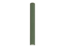 Lámpara de techo Gloow minimalista de aluminio - 1 fuentes luminosas 3000K - L.6,5 x A.60 cm - verde oliva