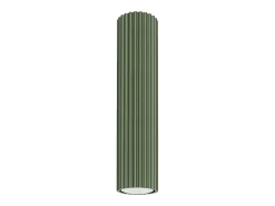Lámpara de techo Gloow minimalista de aluminio - 1 fuentes luminosas 4000K - L.6,5 x A.30 cm - verde oliva