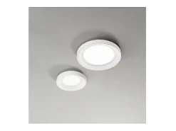 Lámpara de techo LED HIVE en metal blanco mate 40W Perenz ø50cm