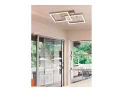 Lámpara de techo LED moderna BARD 39W Antracita 3394-29-282 Fabas Luce