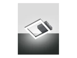 Lámpara de techo LED moderna BARD 11W Antracita 3394-24-282 Fabas Luce