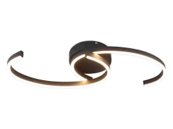 Lámpara de techo LED NETTLIFE para salón, 24 W, moderna lámpara de techo 3000 K, para pasillo, cocina