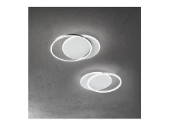 Lámpara de techo LED ORBIT Blanco Mate 43W Perenz en aluminio