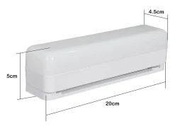 Lámpara de techo LED regulable NETTLIFE con control remoto, moderna lámpara de araña de hierro