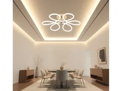 Lámpara De Techo Led Toolight G023-C Gold