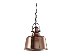 Lámpara de techo Lila Lumit 40W altura regulable cobre Ø30 cm