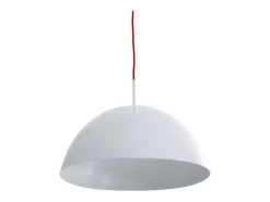 Lámpara de techo Melissa Lumit 60W altura regulable blanco Ø40 cm