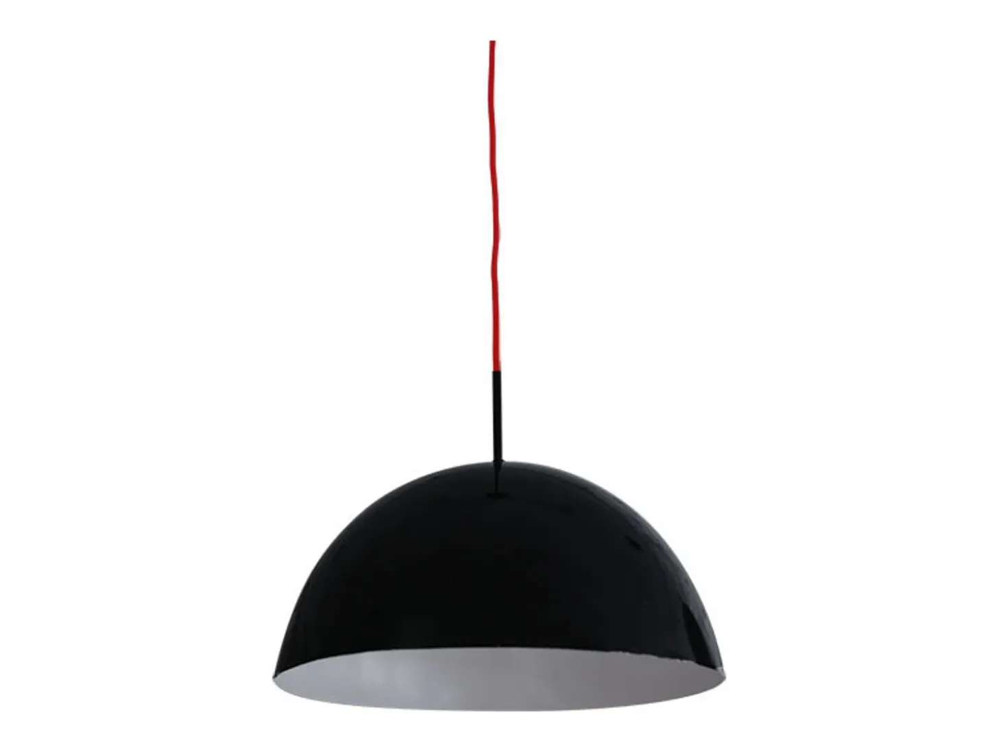 Lámpara de techo Melissa Lumit 60W altura regulable negro Ø40 cm