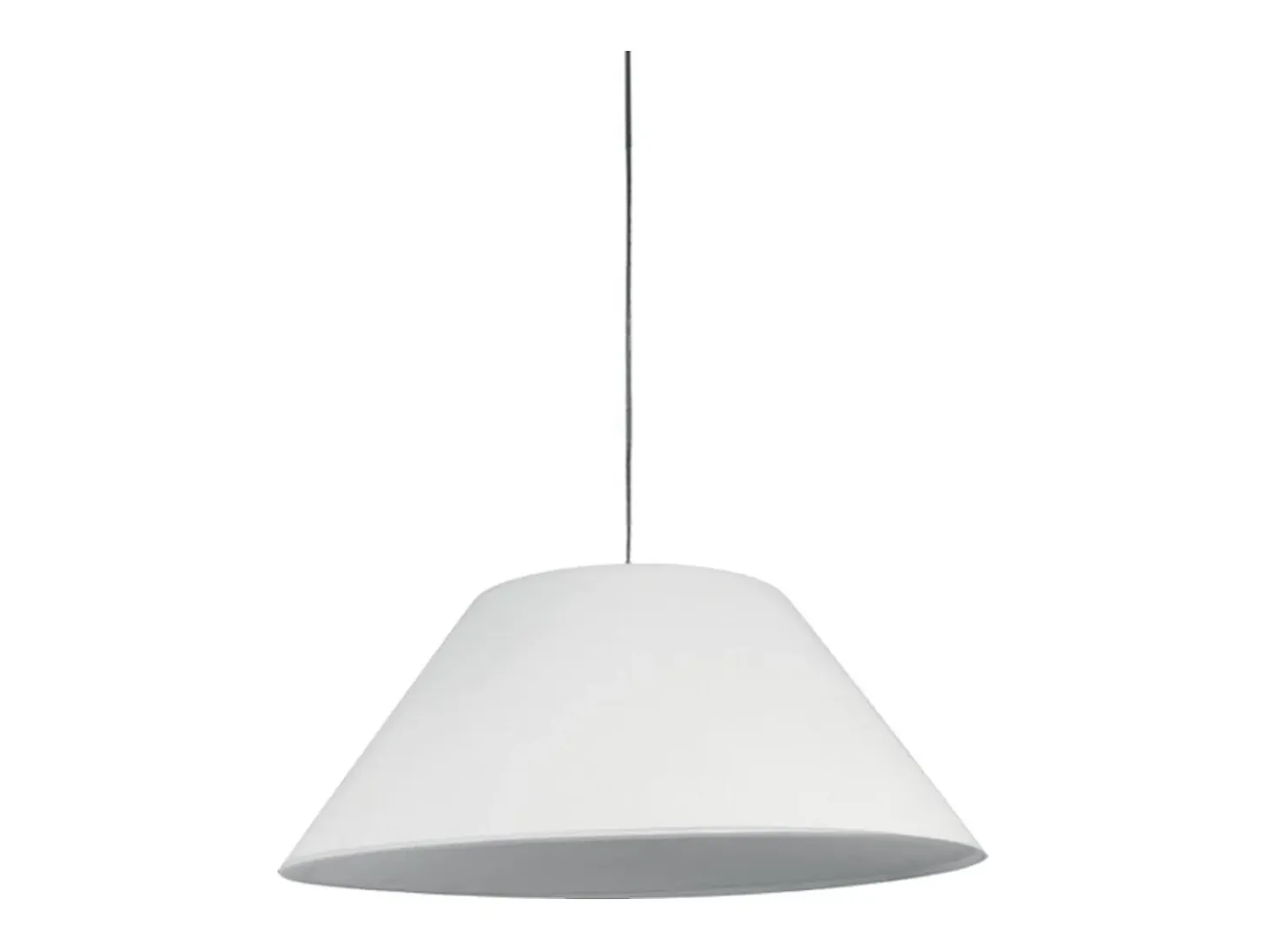 Lámpara de techo Natália Lumit 40W altura regulable blanco Ø50 cm