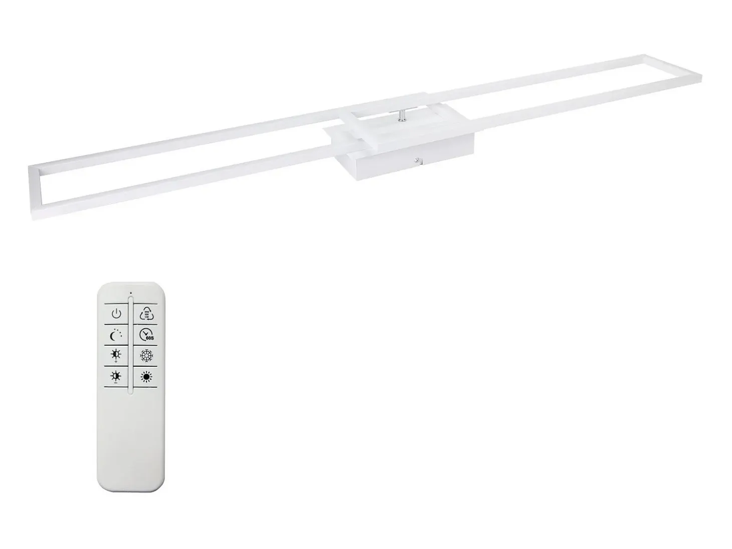 Lámpara de techo NETTLIFE para salón, LED, lámpara de techo para cocina, con mando a distancia, diseño moderno, 3000K-6500K, 36W
