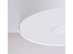 Lámpara De Techo Omiq Moderno De Acero/Pvc - 4 Fuentes Luminosas - L.30 X A.15 Cm - Blanco
