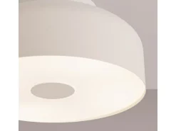 Lámpara De Techo Omiq Moderno De Acero/Pvc - 4 Fuentes Luminosas - L.30 X A.15 Cm - Beige