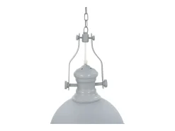 Lámpara de techo redonda gris E27 ES407307