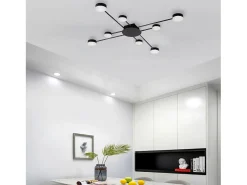 Lámpara De Techo Toolight Led App523-8C Black
